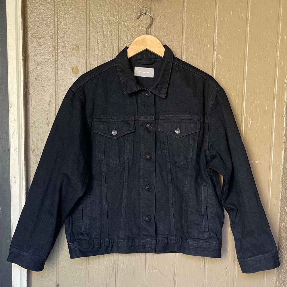 Everlane Black denim Jacket